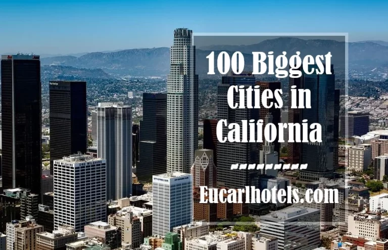 100 Biggest Cities in California (2023)